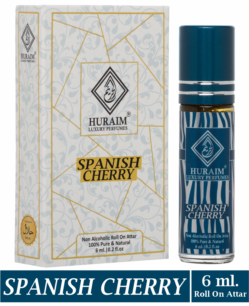 SPANISH CHERRY ATTAR 6ml. ROLL ON